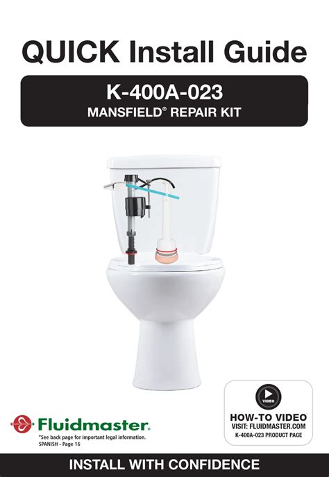 toilet fluidmaster pdf manual